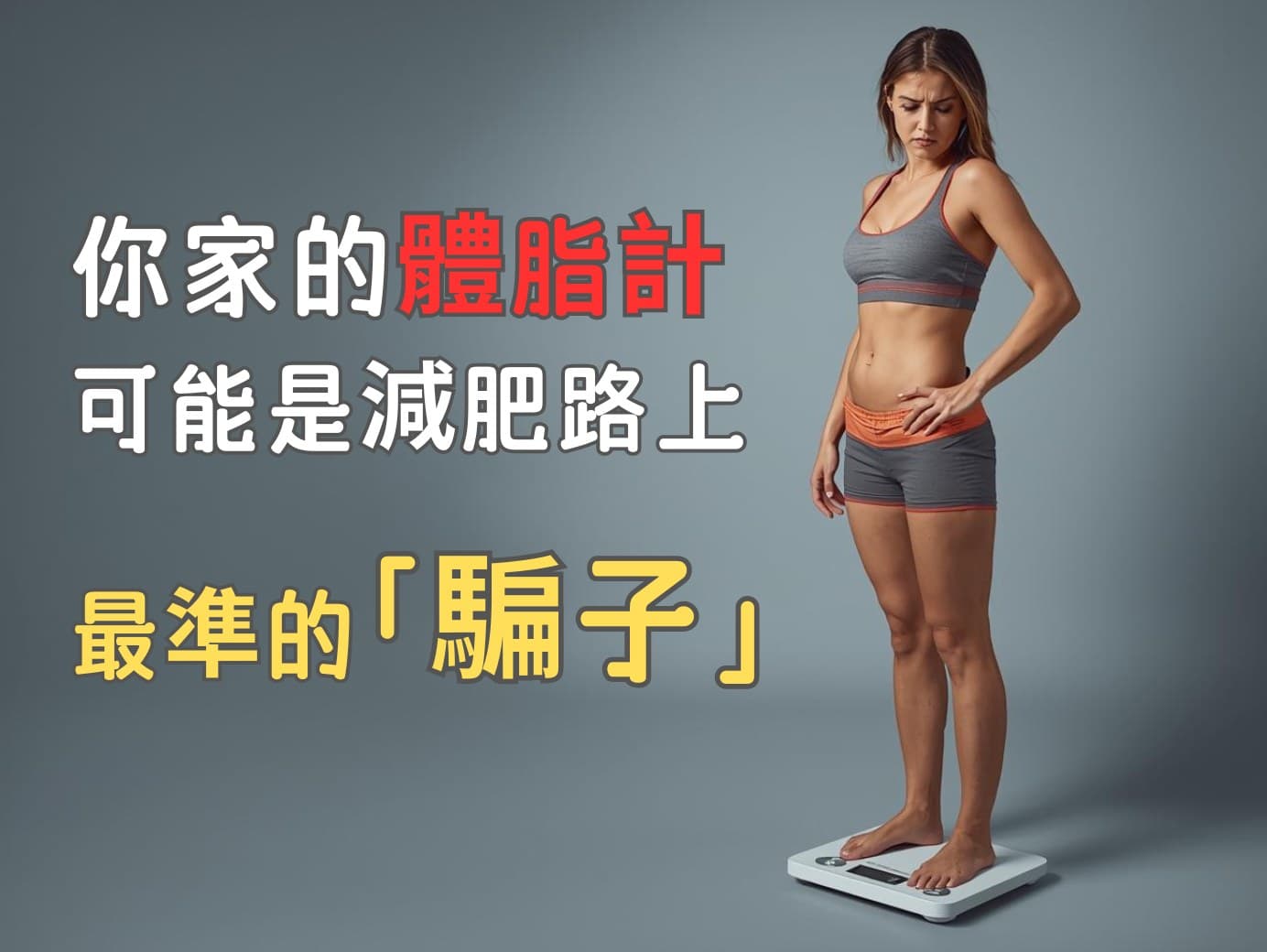 你家的體脂計,可能是減肥路上最準的「騙子」