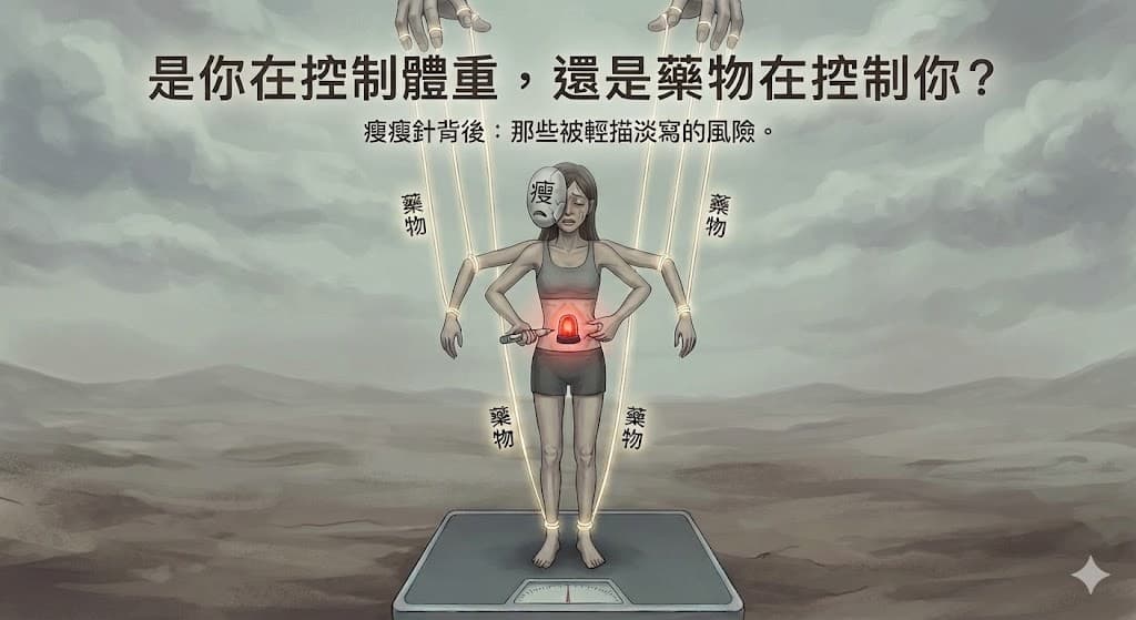 瘦瘦針讓你瘦了,但你的身體還認識你嗎?