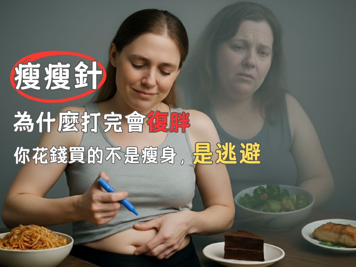 花 10 萬打瘦瘦針,停藥後復胖...這真的是你要的瘦嗎?