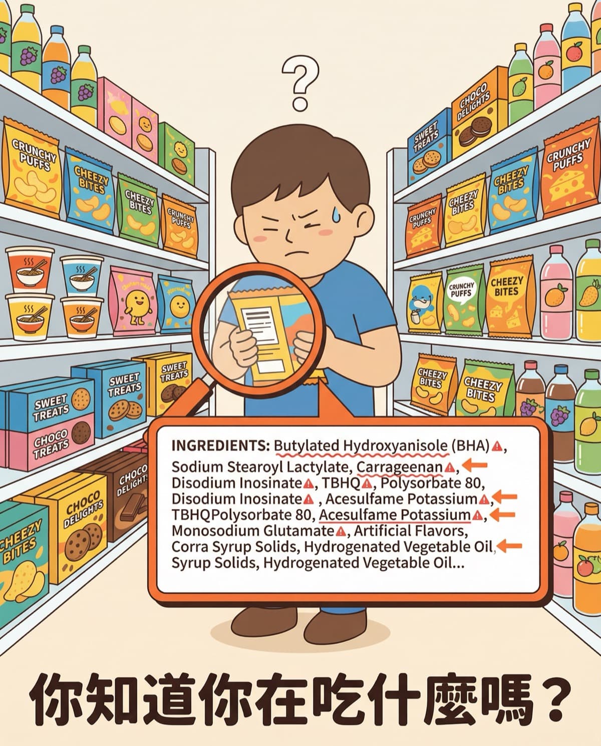 你每天吃的東西,有一半以上不算食物