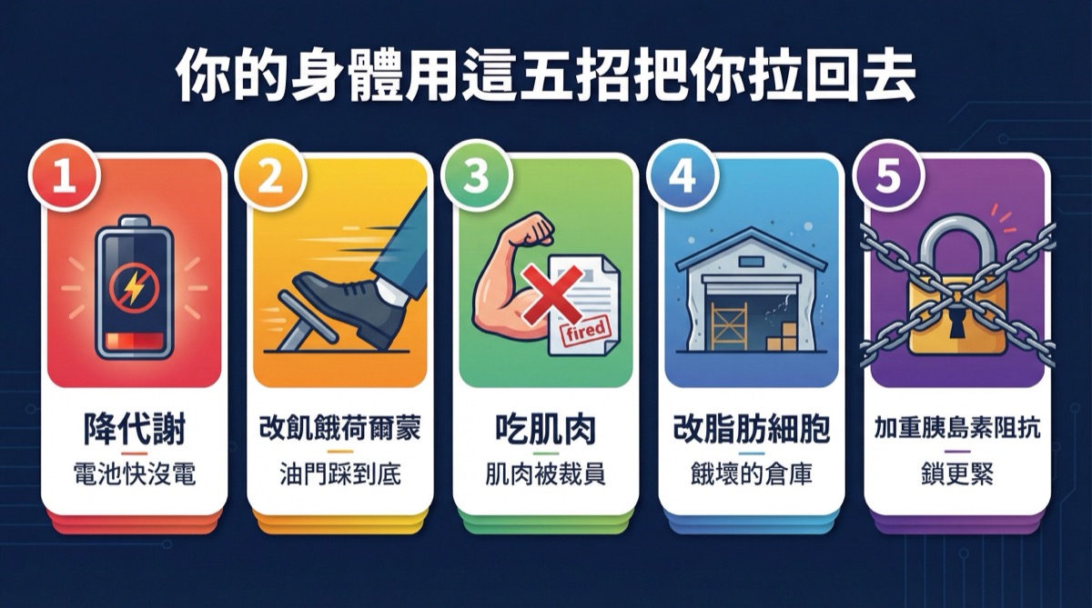 身體的五招反擊